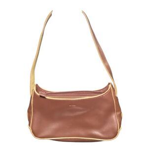 Mondani Purse New York‎ Simulated Leather Black  Handbag Brown